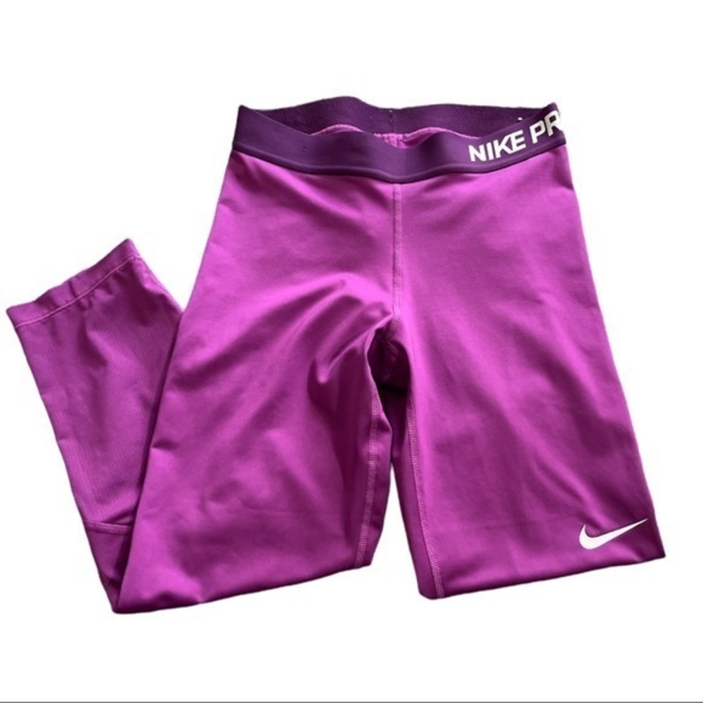Nike Pro Dri-Fit Cropped Leggings Size Small EUC #7475